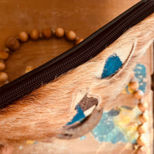 Load image into Gallery viewer, Hair-On-Hide & Pendleton Makeup Bags