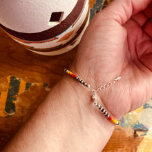 Load image into Gallery viewer, Sunshine Navajo Pearl & Serape Bracelet