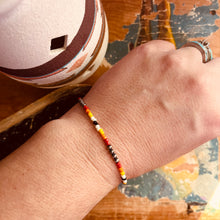 Load image into Gallery viewer, Sunshine Navajo Pearl & Serape Bracelet