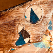 Load image into Gallery viewer, Hair-On-Hide & Pendleton Makeup Bags