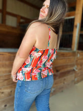 Load image into Gallery viewer, Rose Serape Tank Top