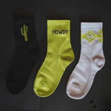 Load image into Gallery viewer, Yeehaw Adult Socks 3 Pack