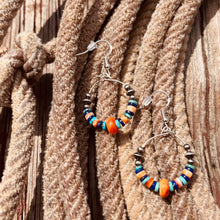 Load image into Gallery viewer, The Spiny Point Hoop Earrings