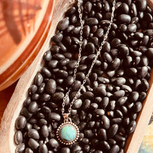 Load image into Gallery viewer, Turquoise Sterling Silver Pendant Necklace