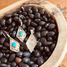 Load image into Gallery viewer, Rodena Bia Sterling Silver Turquoise Earrings &amp;/or Pendant