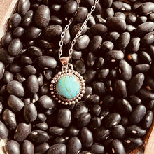 Load image into Gallery viewer, Turquoise Sterling Silver Pendant Necklace
