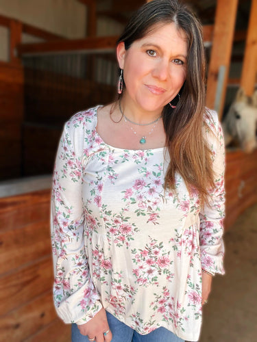 Floral Darlin Top