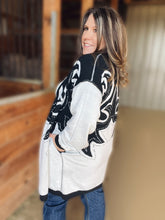 Load image into Gallery viewer, Saddle Swappin’ Reversible Cardigan