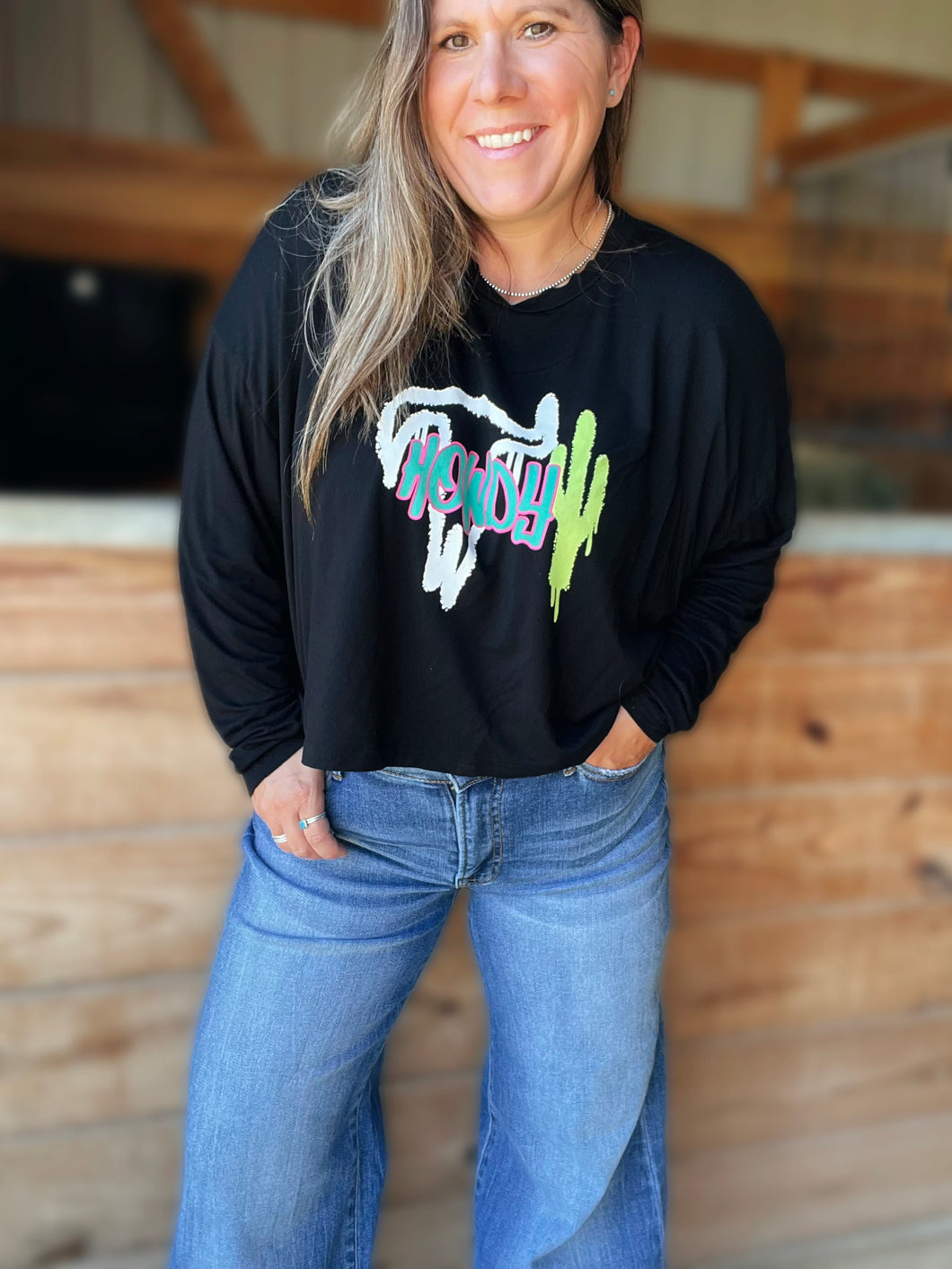Western Drip Top
