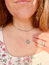 Load image into Gallery viewer, Turquoise Sterling Silver Pendant Necklace