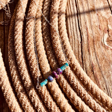 Load image into Gallery viewer, The Mohave Kingman Bar Necklace