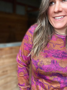 Bad Lands Long Sleeve Top
