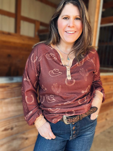 Weston Western Top