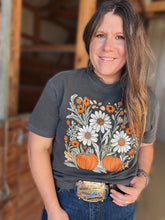 Load image into Gallery viewer, Pumpkin &amp; Fall Florals Tee