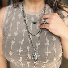 Load image into Gallery viewer, Layered Concho Necklace