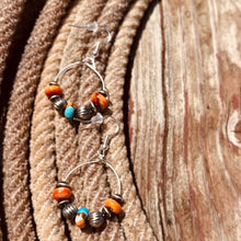 Load image into Gallery viewer, The Spiny Kingman Hoop Earrings