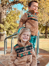 Load image into Gallery viewer, Punchy Kids Plush Fleece Zip Up