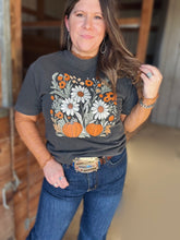 Load image into Gallery viewer, Pumpkin &amp; Fall Florals Tee