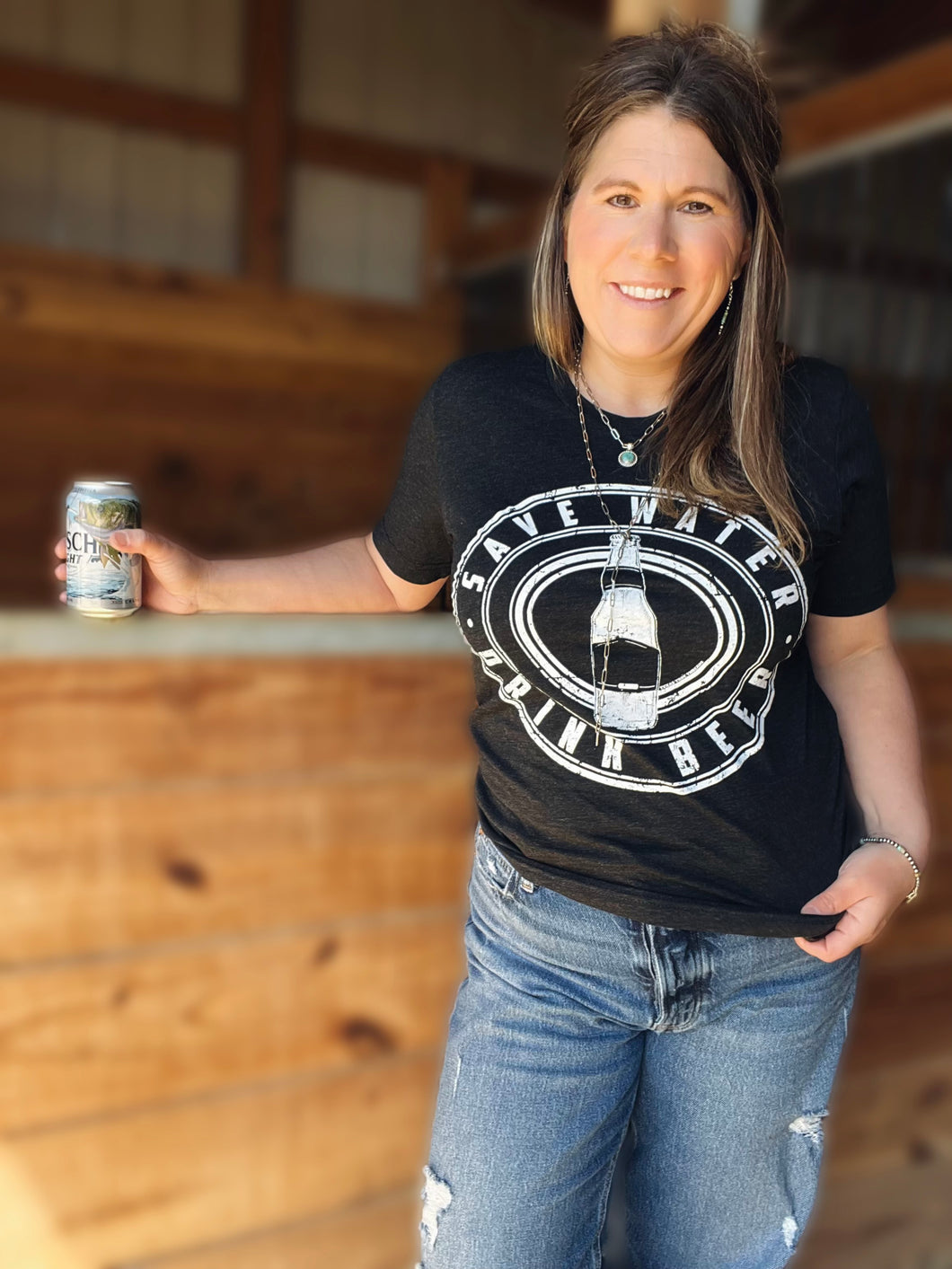 Save Water Drink Beer Tee