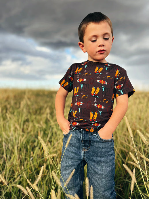 Kids Midnight Roper Tee