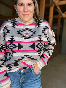 Aztec Barbie Sweater