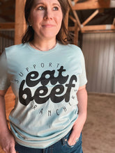 Load image into Gallery viewer, Support Ranchers Eat Beef Tee