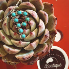 Load image into Gallery viewer, Turquoise Initial Necklaces