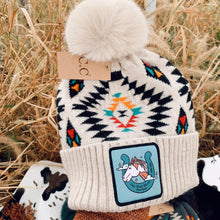 Load image into Gallery viewer, Aztec Logo Pom Hats