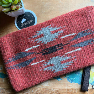 Aztec Wool Wristlet