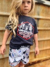 Load image into Gallery viewer, Kids Patriotic Cowboy Shorts