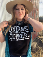 Load image into Gallery viewer, Untamed Cowgirl Graphic Tee