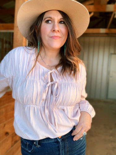 The Prairie Ruffle Blouse