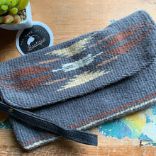 Load image into Gallery viewer, Aztec Wool Wristlet